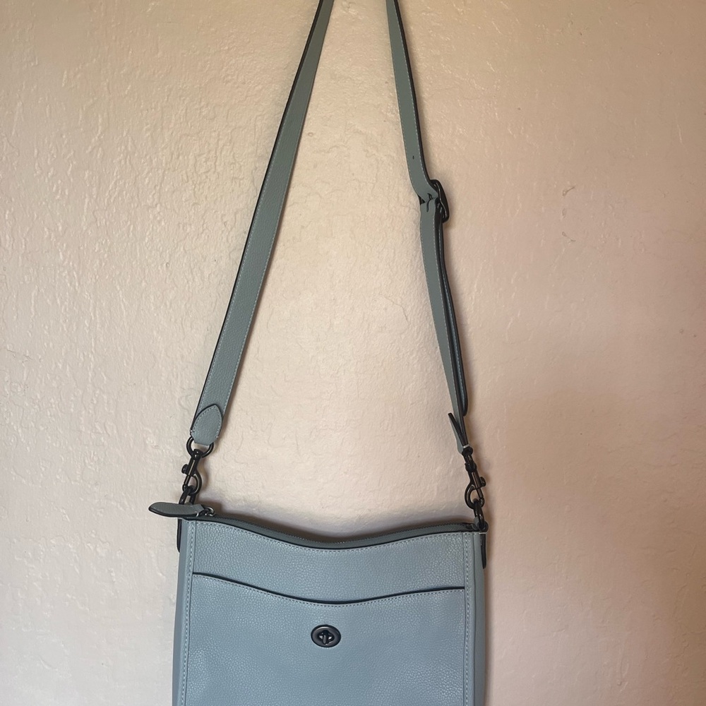Coach Light Blue Crossbody Bag